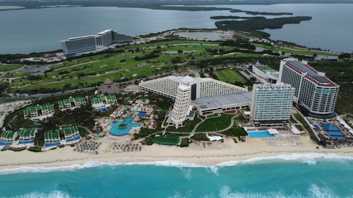 Vista de Cancún